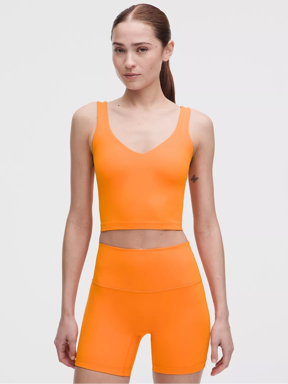 lululemon athletica Orange Align Tank